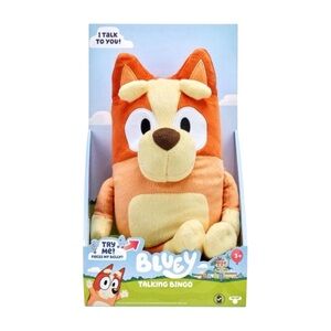 BLUEY Talking Bingo 12” Stuffed Plush